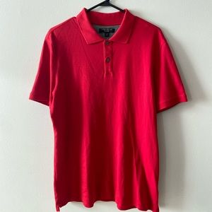 Banana Republic Luxury Touch gold shirt. Red, US L.